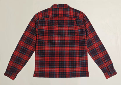 Ralph Lauren RRL Red Black Plaid Shirt