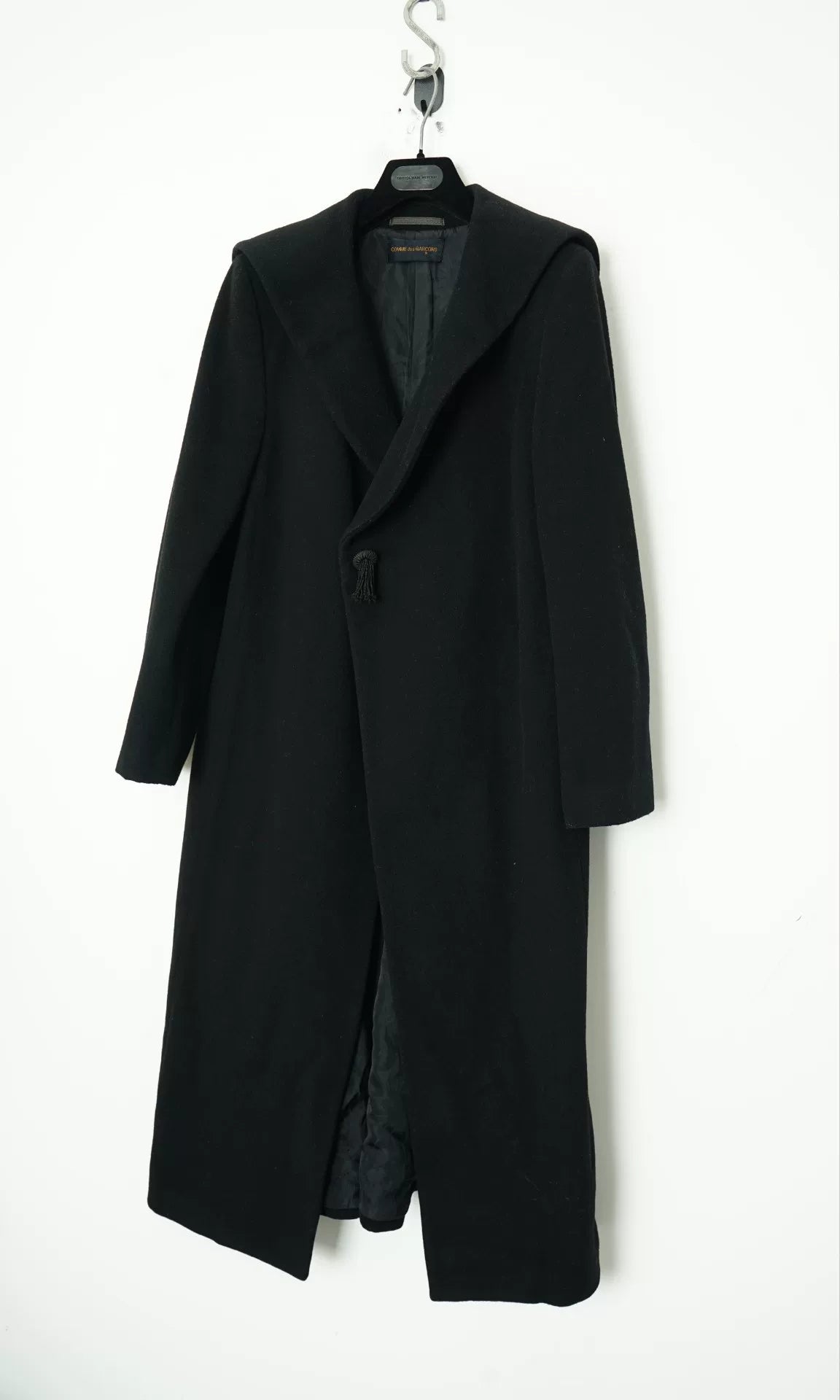 Comme des Garçons Large Lapel Wool Coat