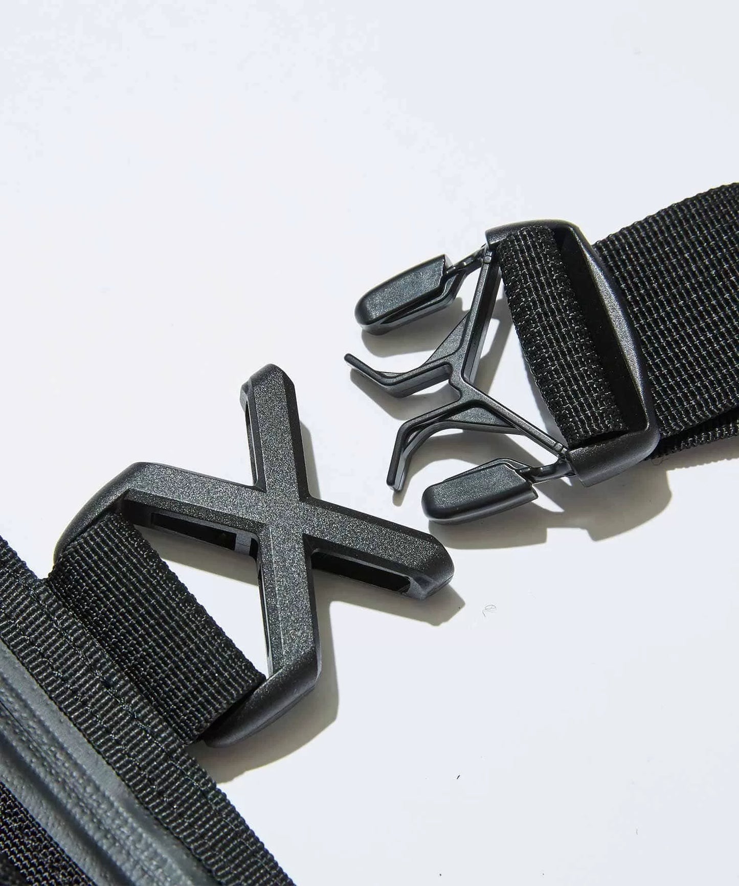 black utility vest bag from f/ce