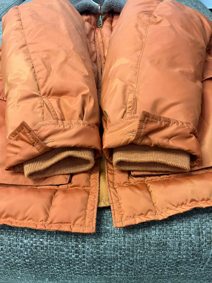 Beams Plus Quilted Shiny Nylon Down Jacket