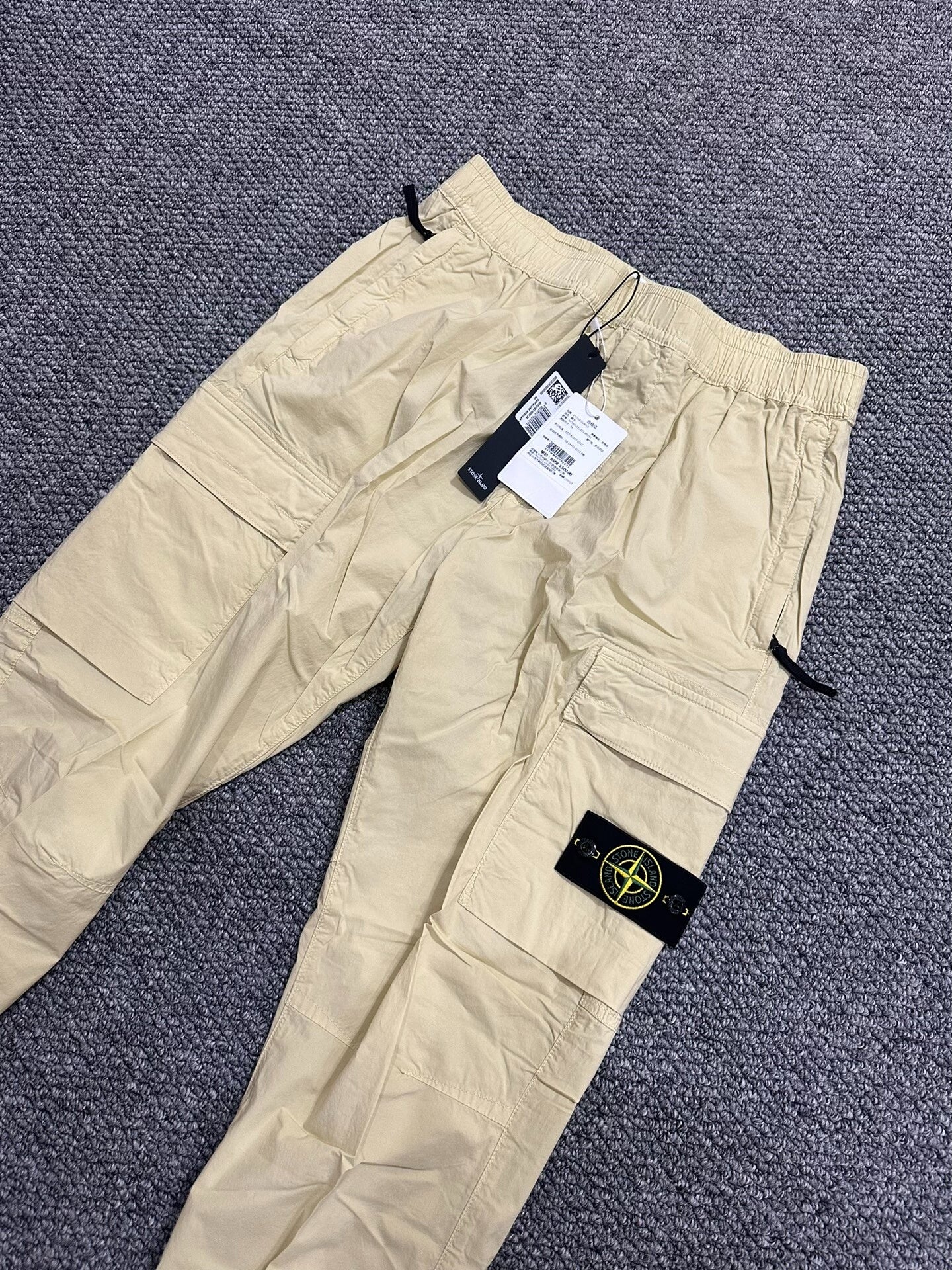 stone island lightweight cargo pants size 34