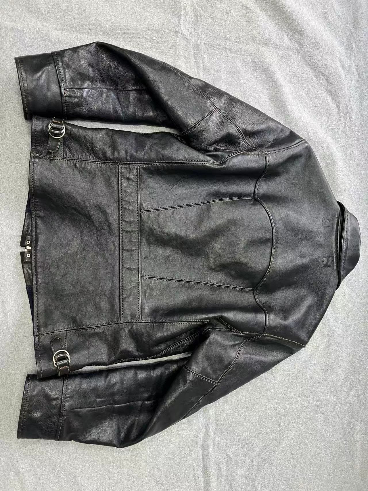 vintage California Bear Leather Jacket