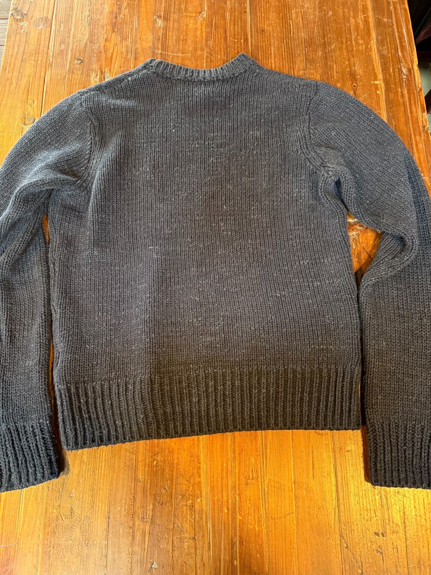 RRL Ralph Lauren Gray Knit Sweater S