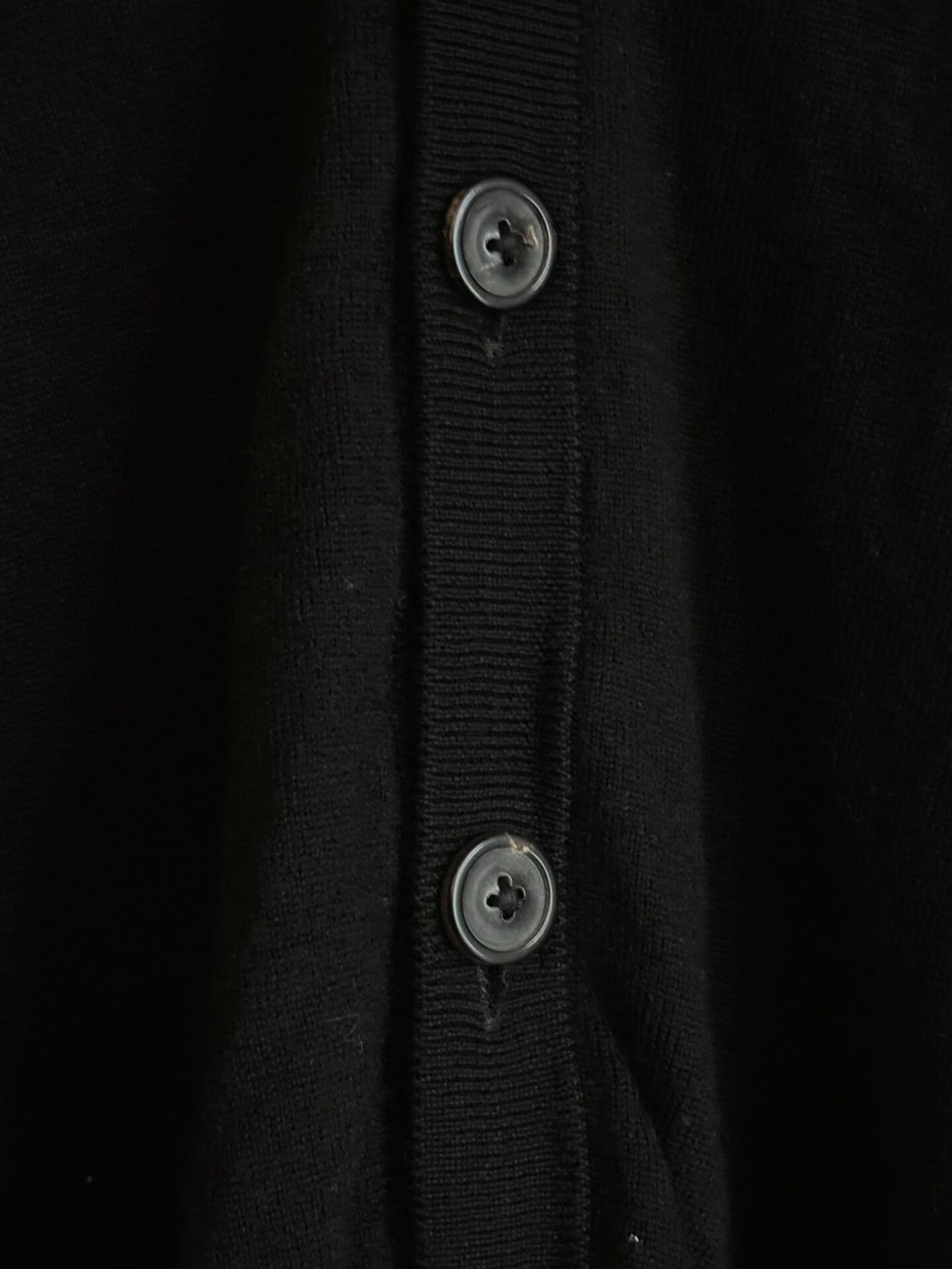 maison martin margiela v-neck cardigan