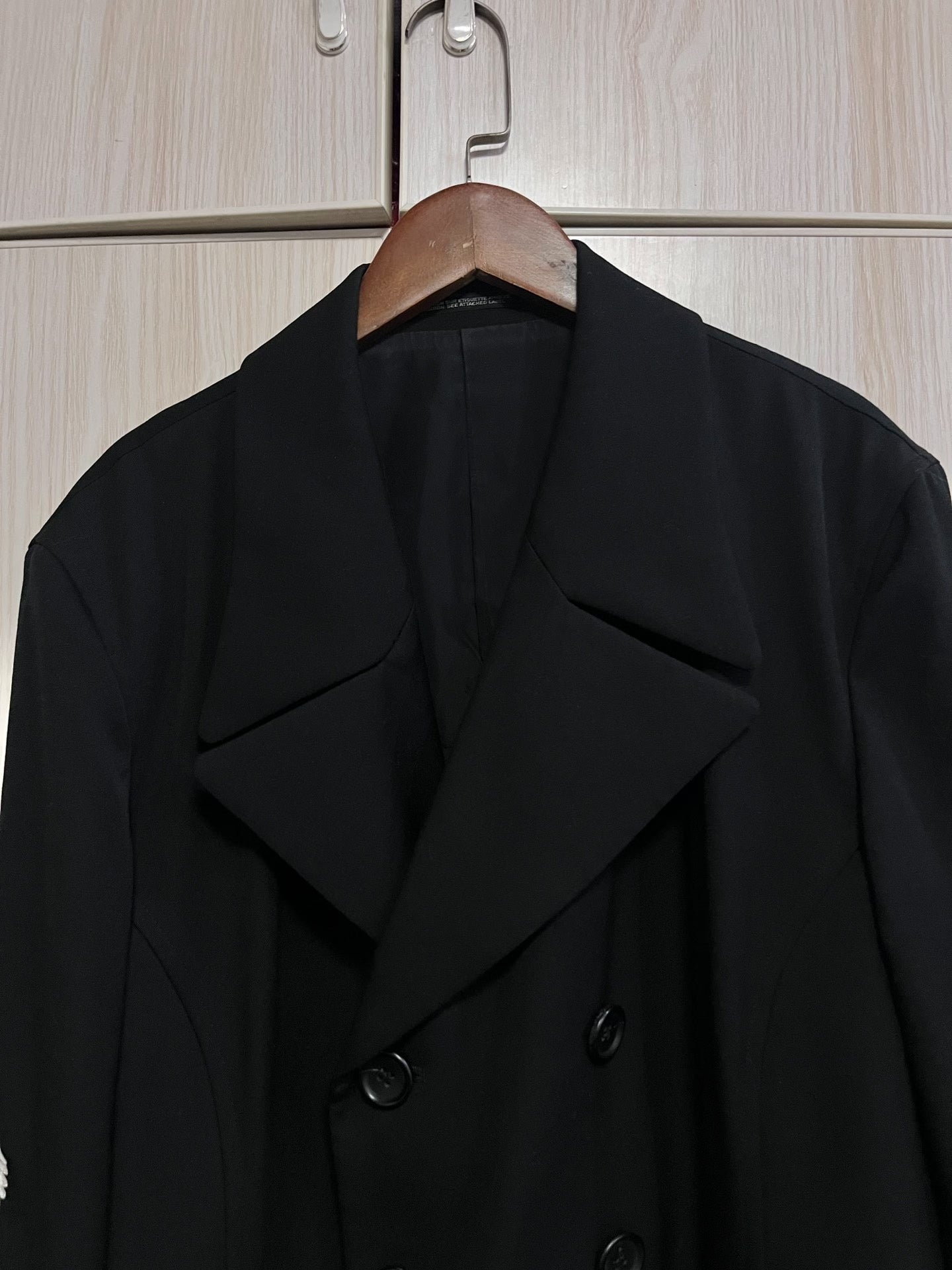 Yohji Yamamoto 21AW Embroidered Crow