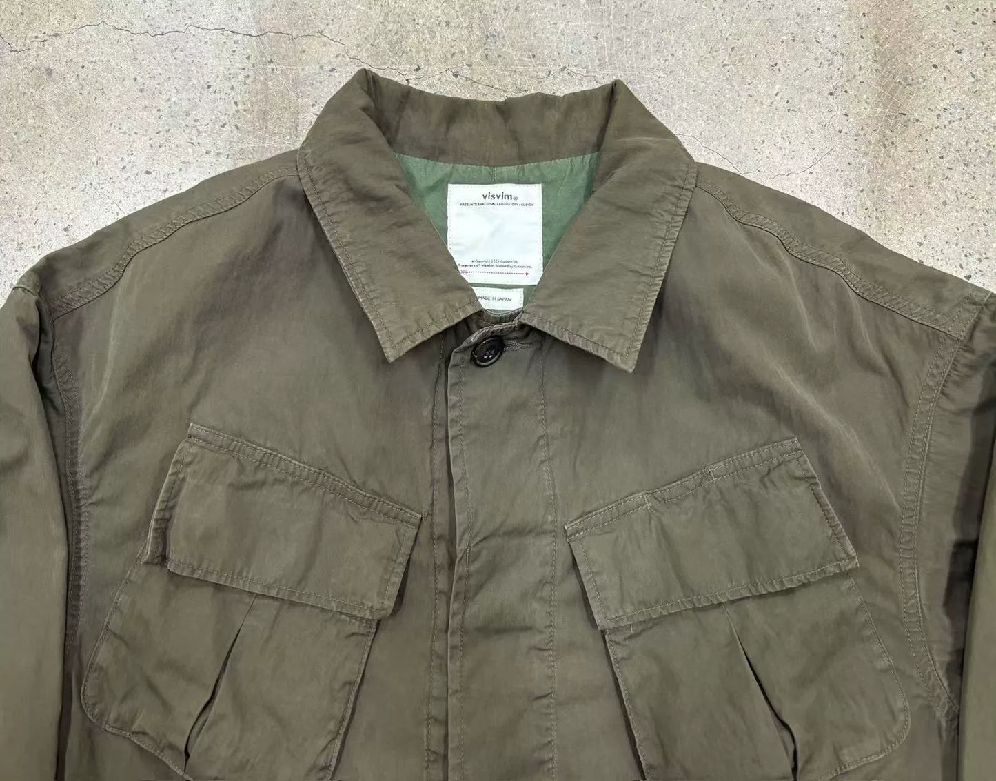 Visvim 22ss Tropical Combat Jacket