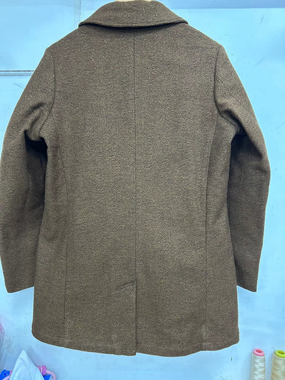Freewheelers Bangor Wool Coat Brown Size 36