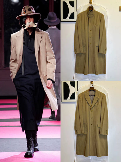 Yohji Yamamoto Stylish Long Coat