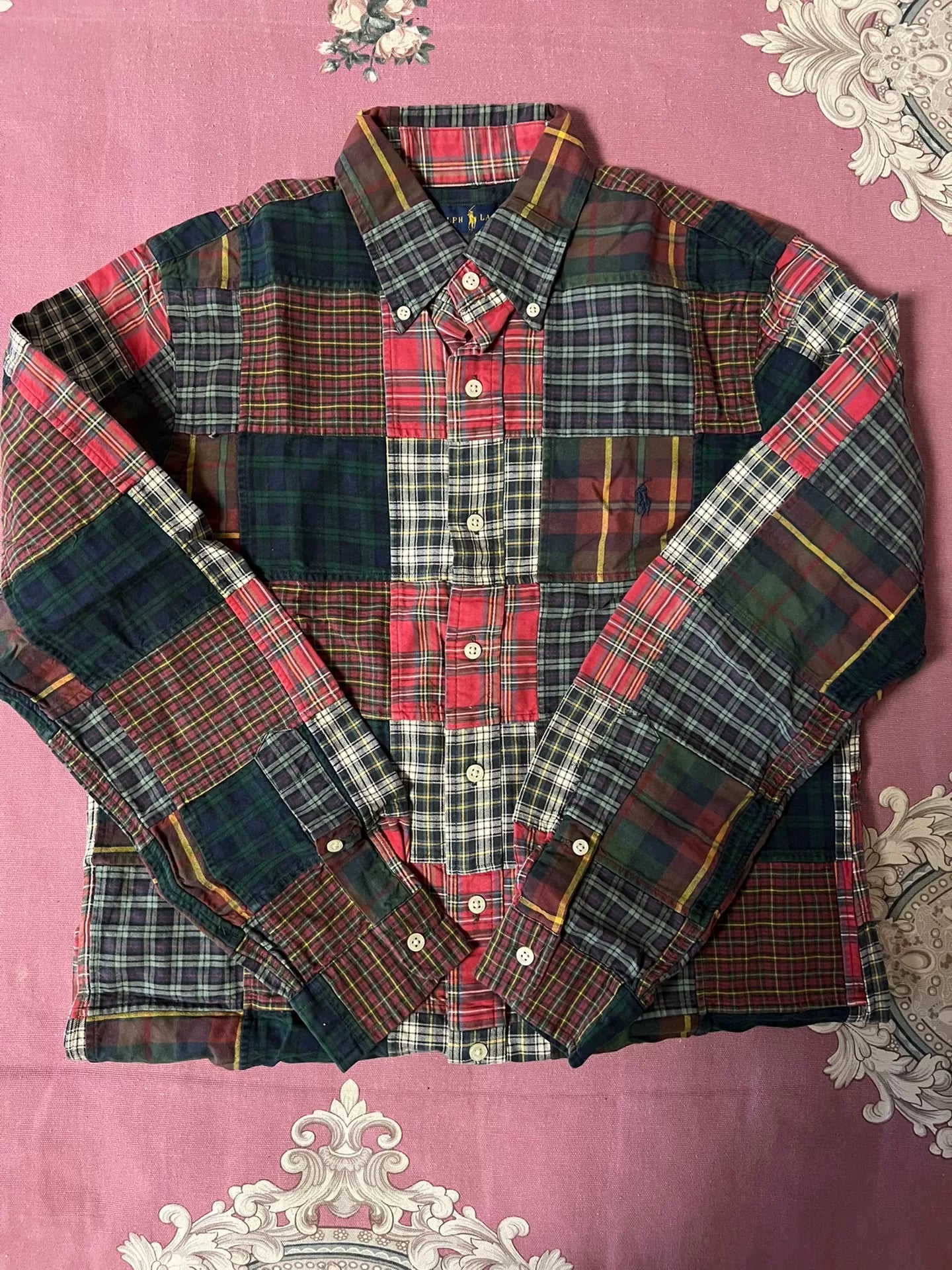 Ralph Lauren Patchwork Plaid Shirt