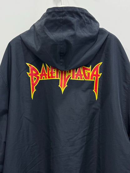 Balenciaga Lightning Letter Hoodie Windbreaker Jacket