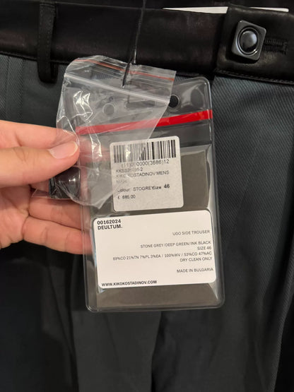 stylish kiko kostadinov ugo side trousers