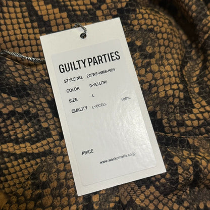 Wacko Maria Snake Print Long Sleeve Shirt