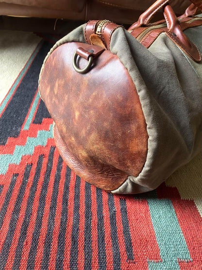 2013 RRL Military Pilot Duffle Bag