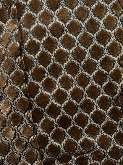 number nine stylish patterned long coat