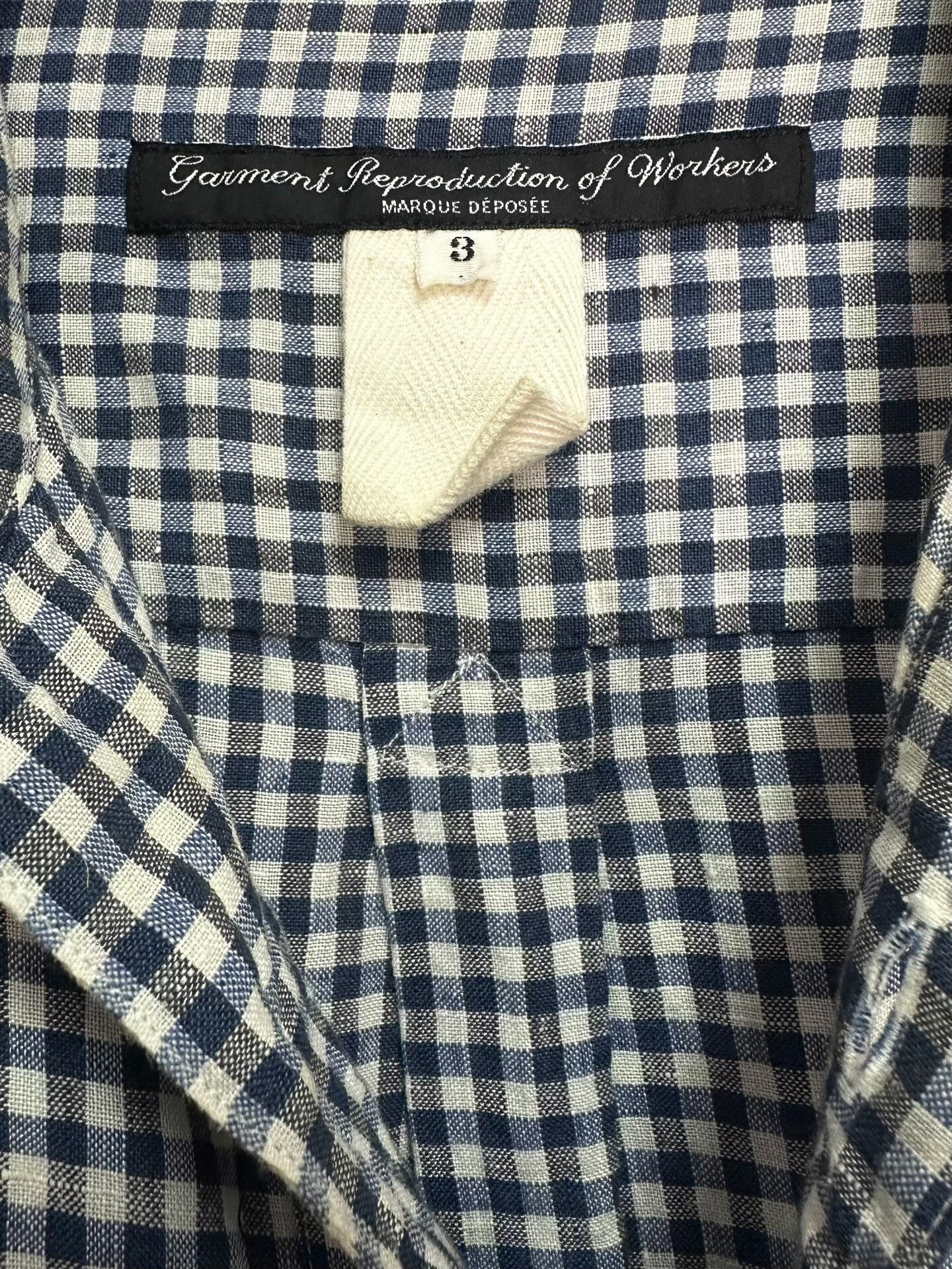 workers style cotton linen shirt