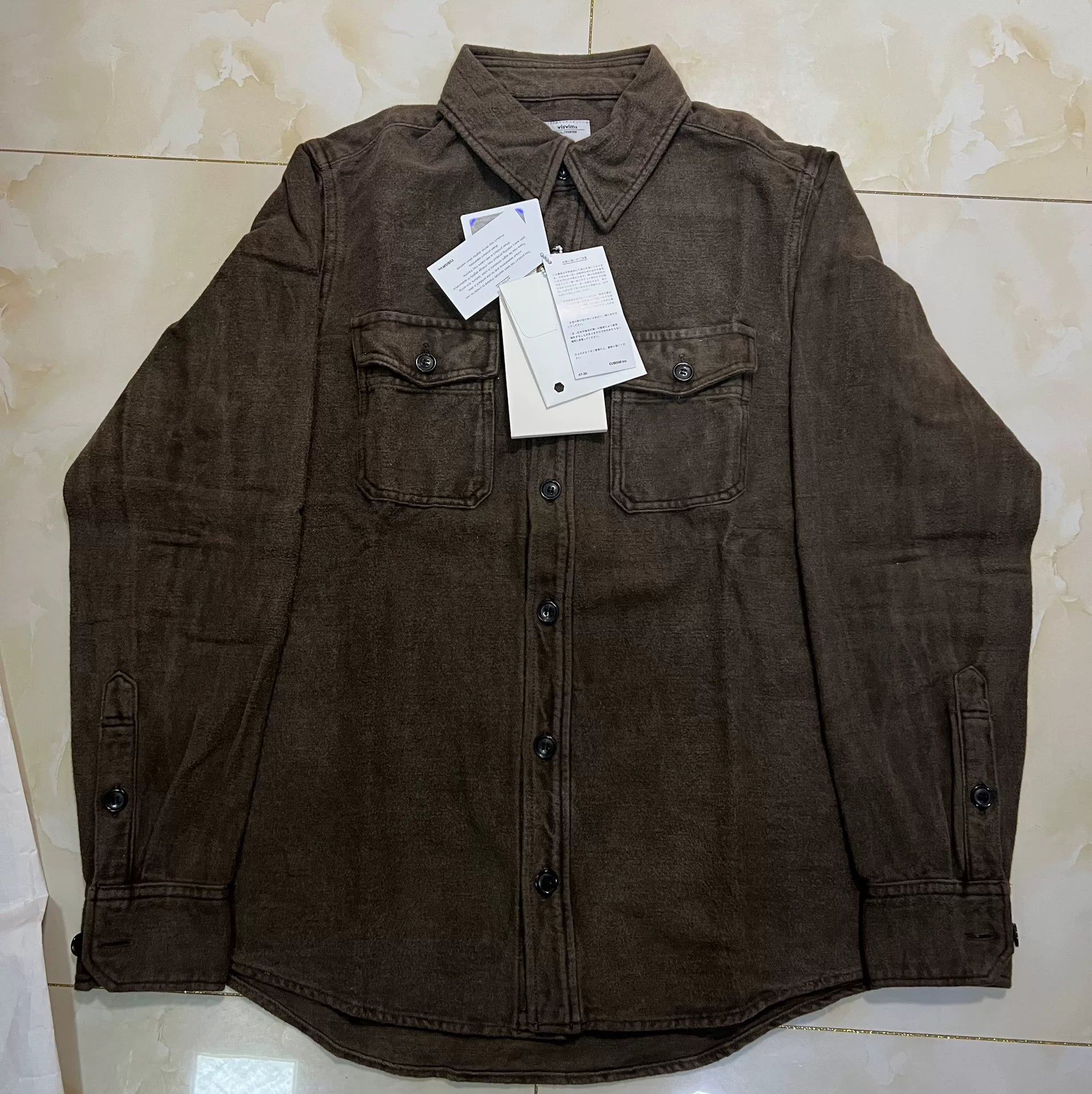 visvim 17AW Black Elk Flannel Limited