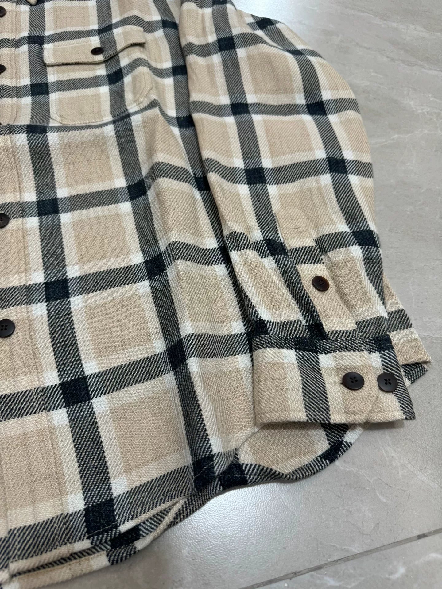 VISVIM 25SS LUMBER CHECK L/S