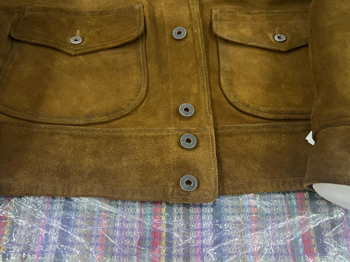 RRL 2025 Suede Three-Pocket Jacket