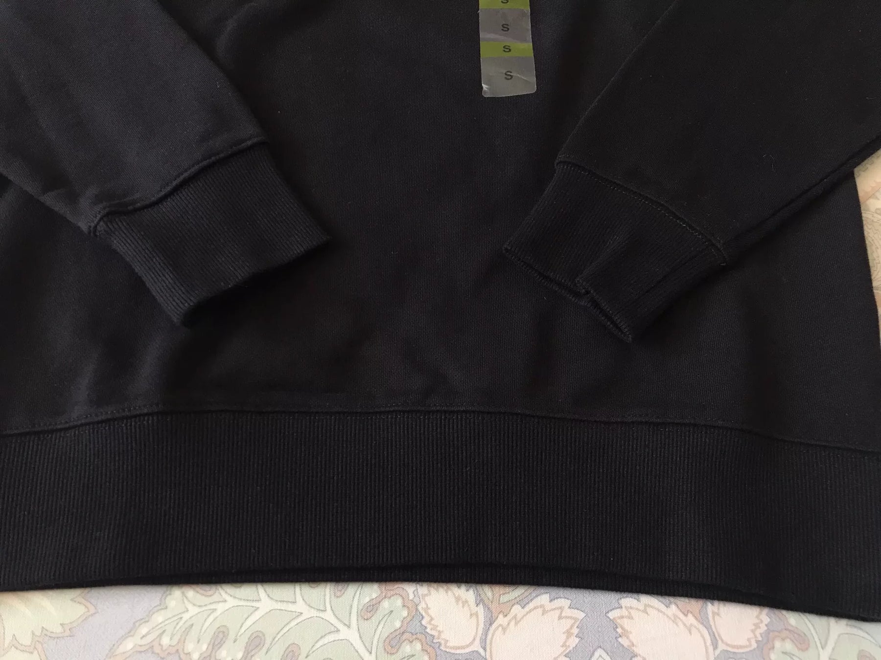 Levi's Logo Pullover Sweatshirt Black S