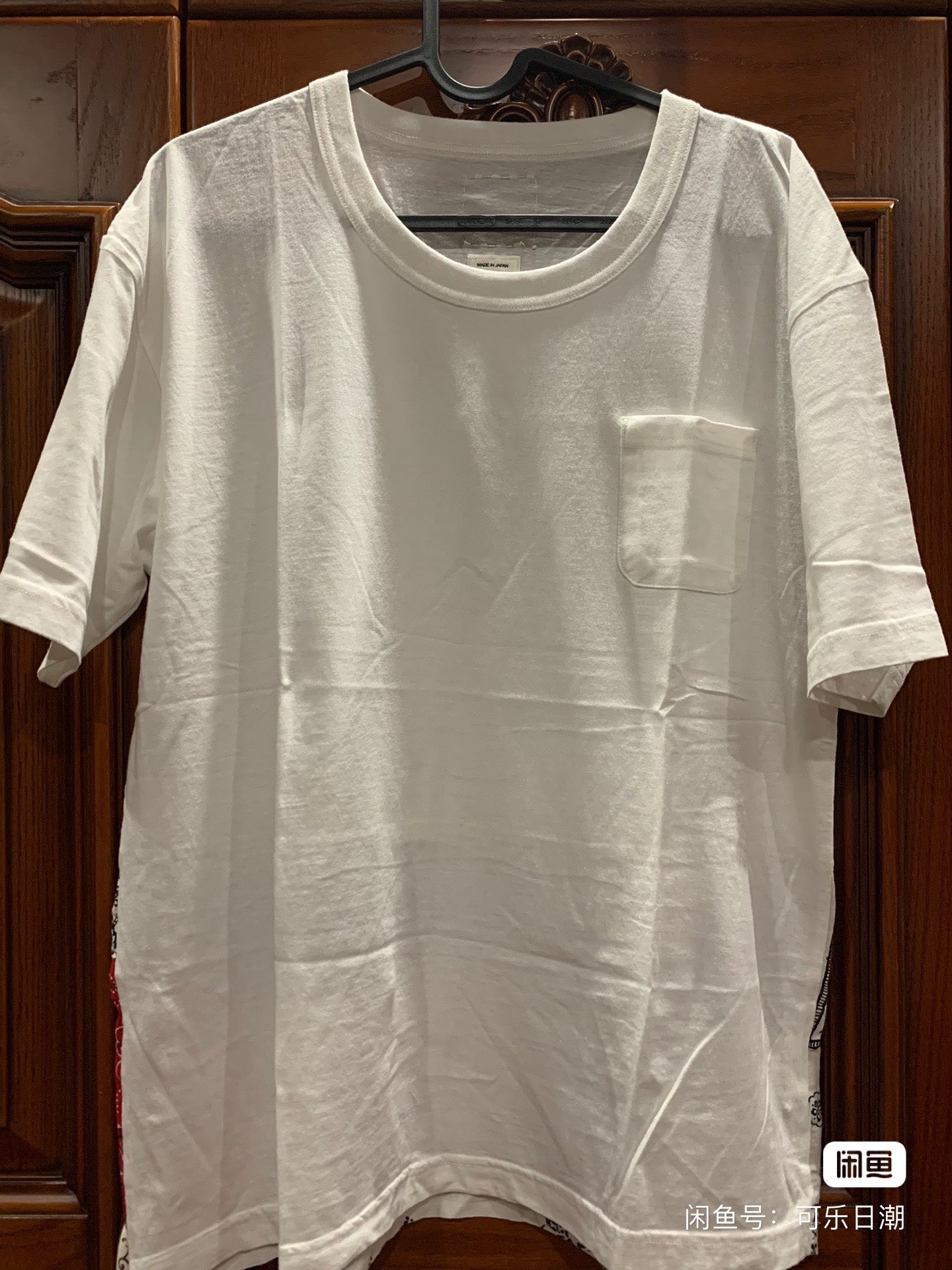 VISVIM 19SS JUMBO TEE S/S SUN WHITE