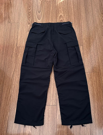 nanamica alphadry field cargo pants navy