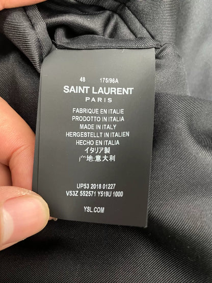 Saint Laurent SLP Sheepskin Wool Blazer