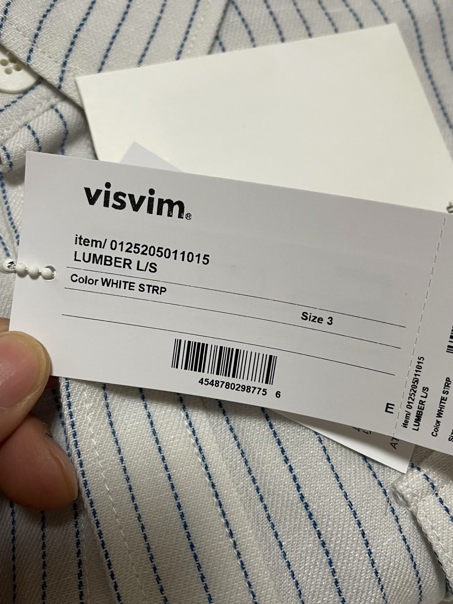 VISVIM Lumber Striped Long-Sleeve Shirt