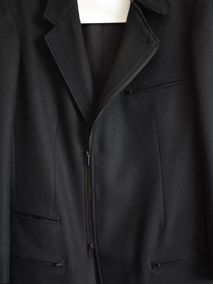 Yohji Yamamoto Flannel Jacket for Fall 2023