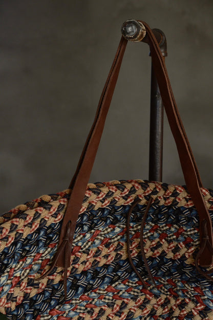 Kapital Patchwork Woven Large Shoulder Bag