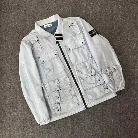 Stone Island Multi-Pocket Jacket in XL