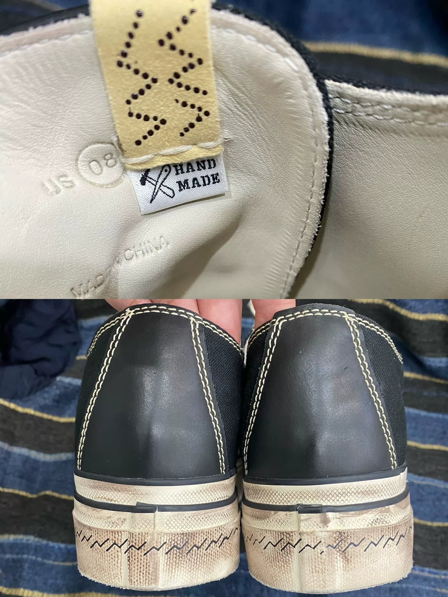 visvim skagway lo g. canvas sneakers