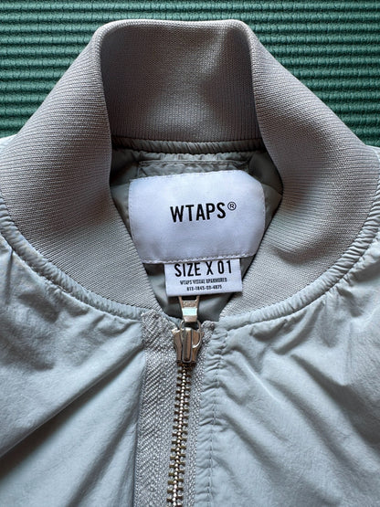 WTAPS 18AW EX37 Nylon Taffeta Pilot Jacket