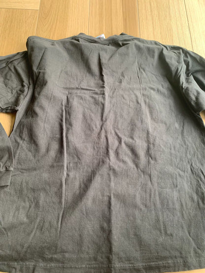 saint michael long sleeve t-shirt in black
