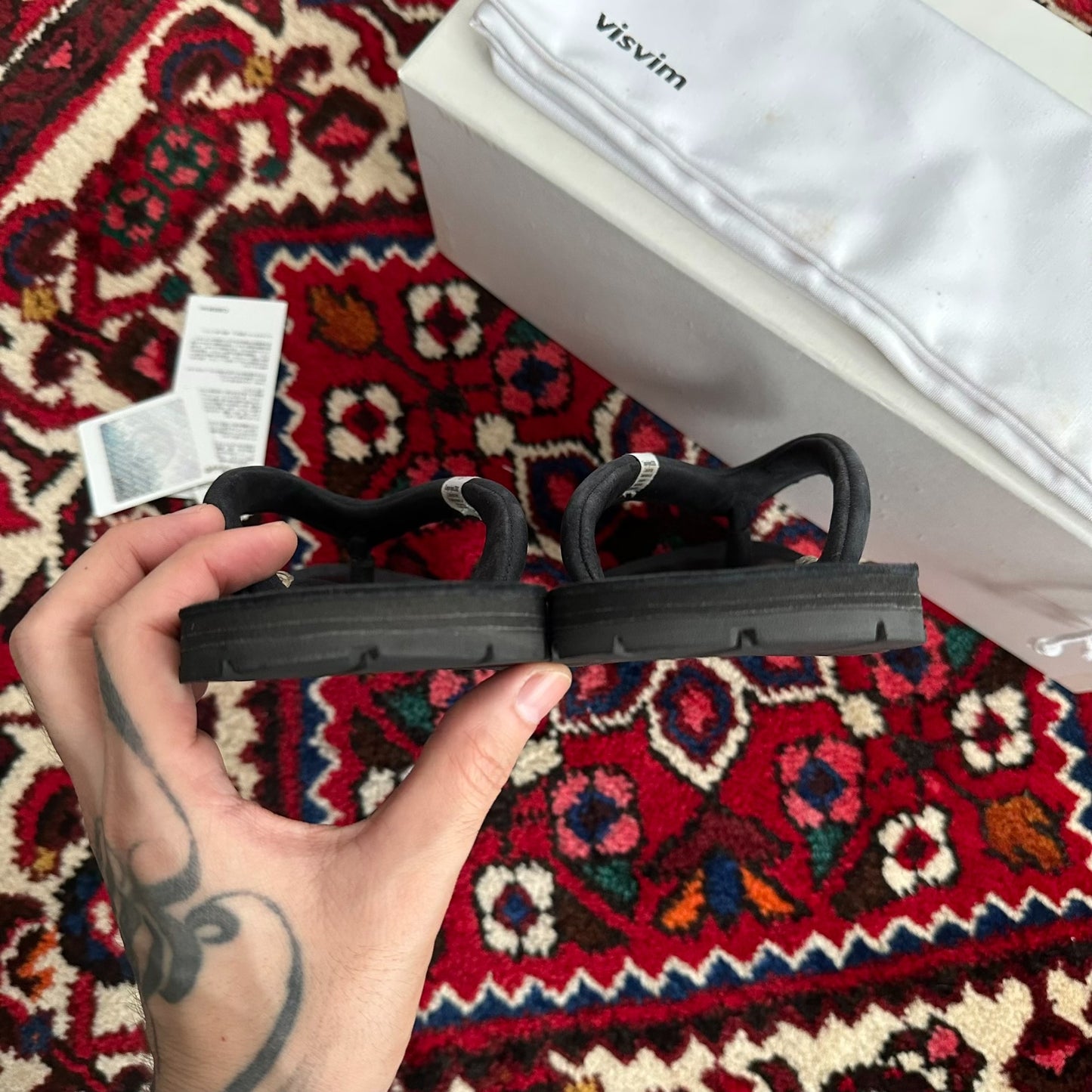 visvim 10ss lama sandal folk size M