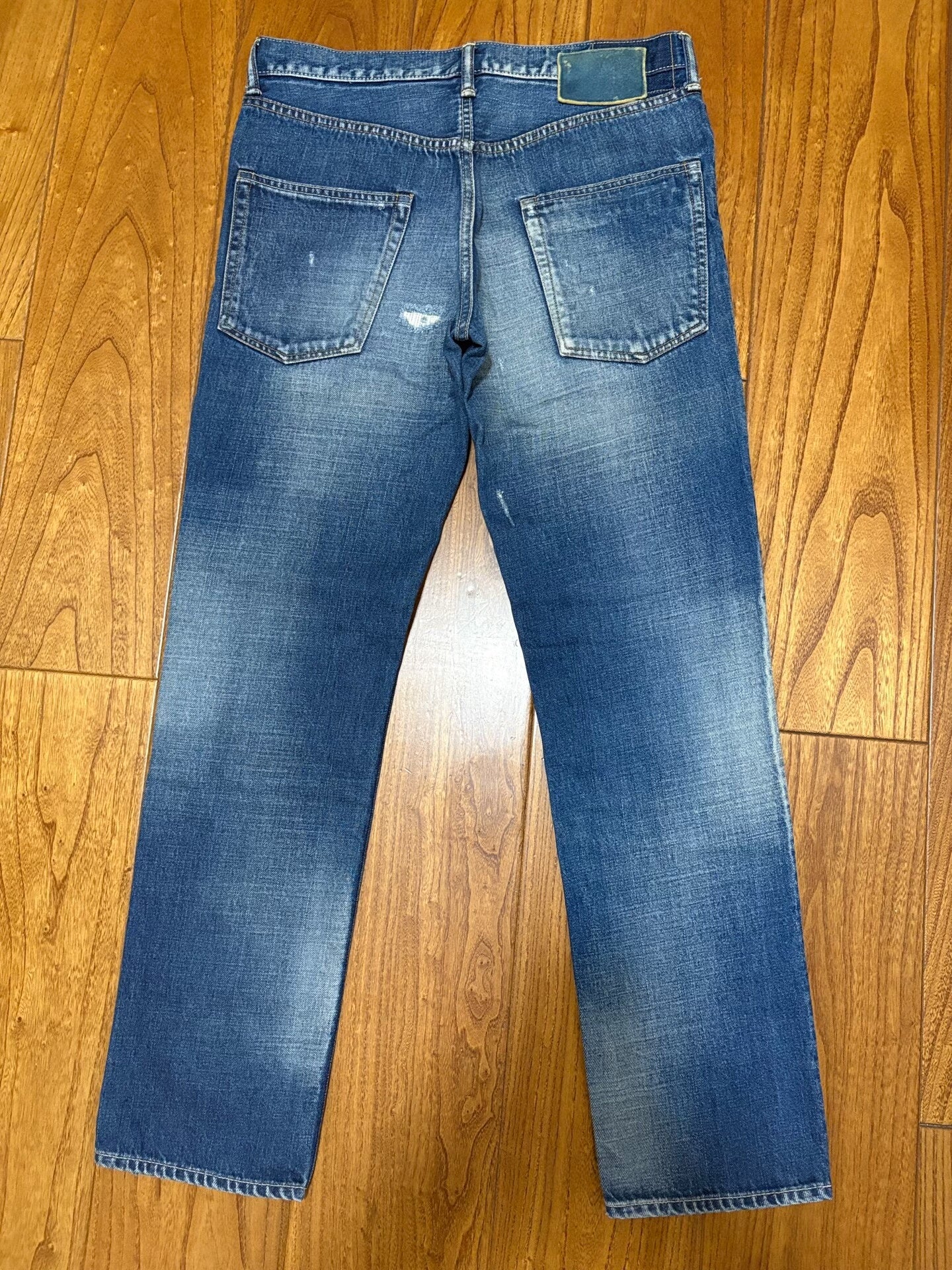 VISVIM 03D5 Washed Distressed Jeans