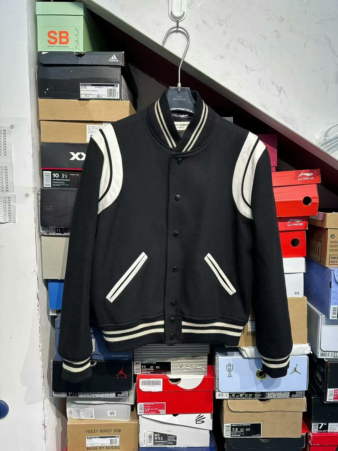 Saint Laurent Classic Varsity Jacket