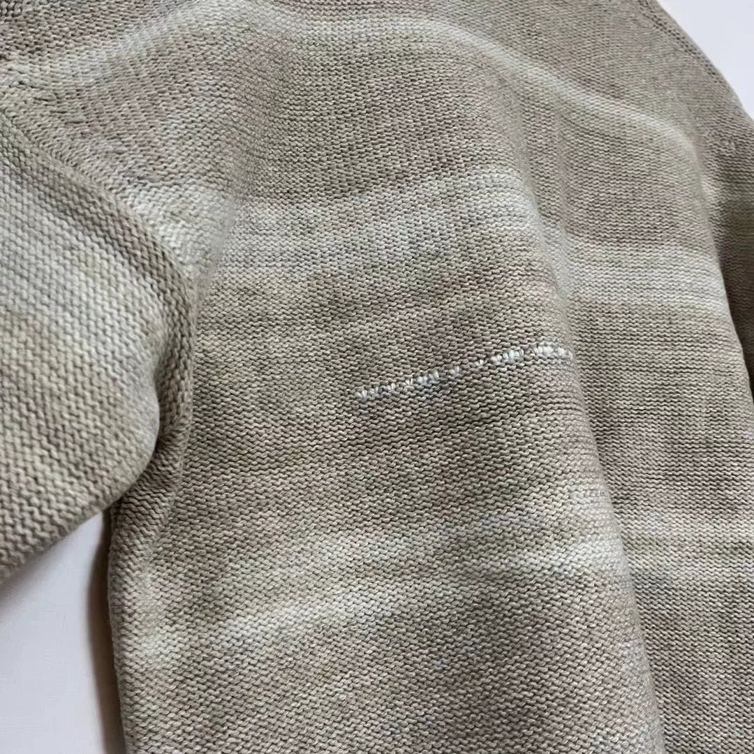 visvim amplus knit gradient beige