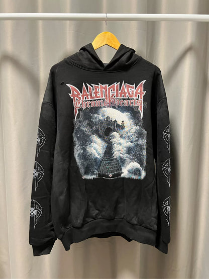 Balenciaga X Chrome Hearts Hoodie