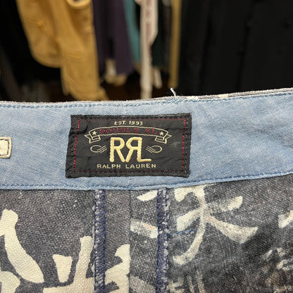 RRL Limited Patchwork Shorts