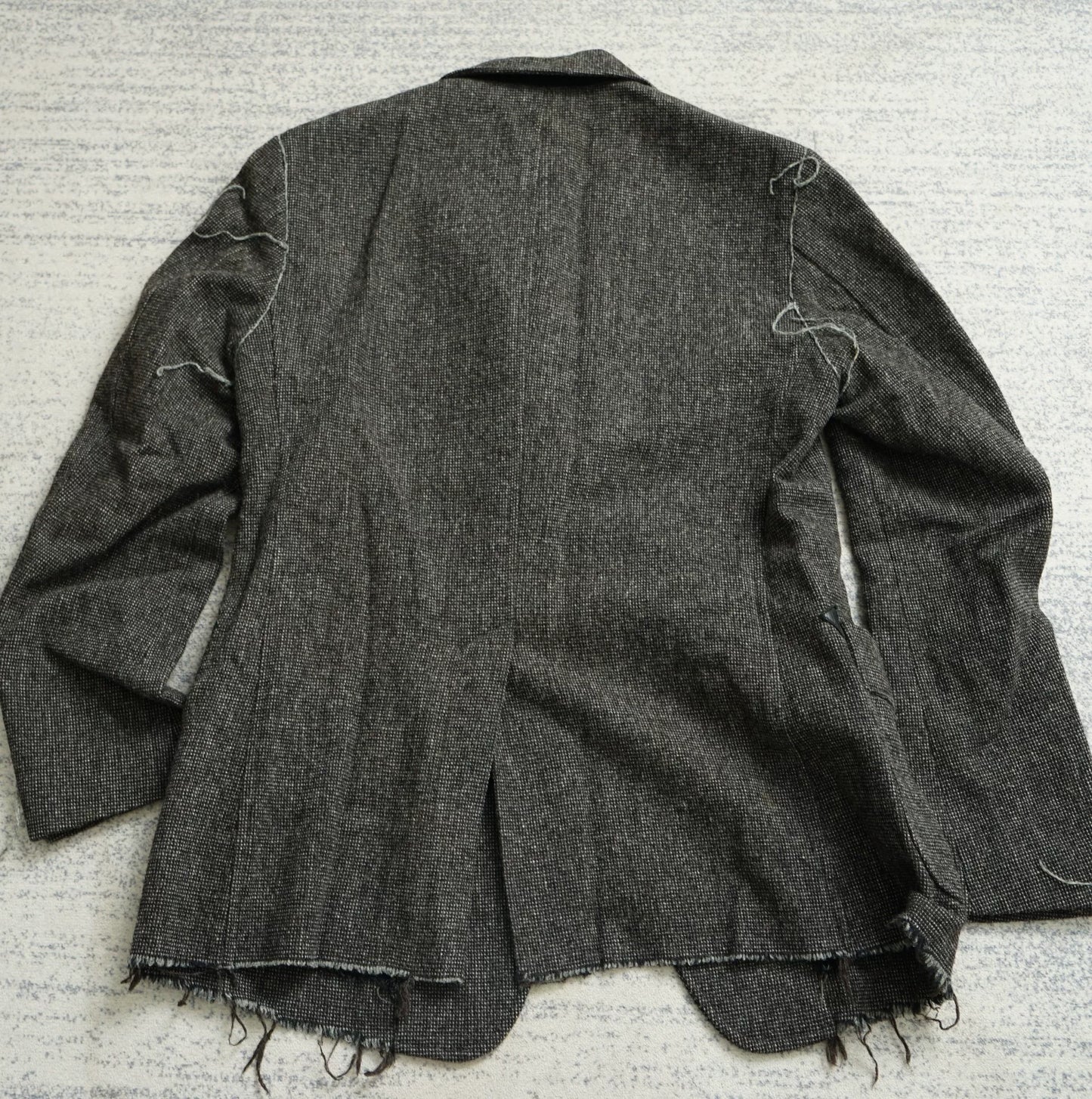 Takahiro Miyashita Western Frayed Blazer