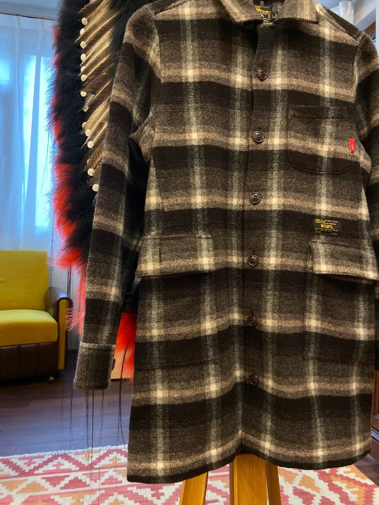 Wtaps Mid-Length Wool Shirt
