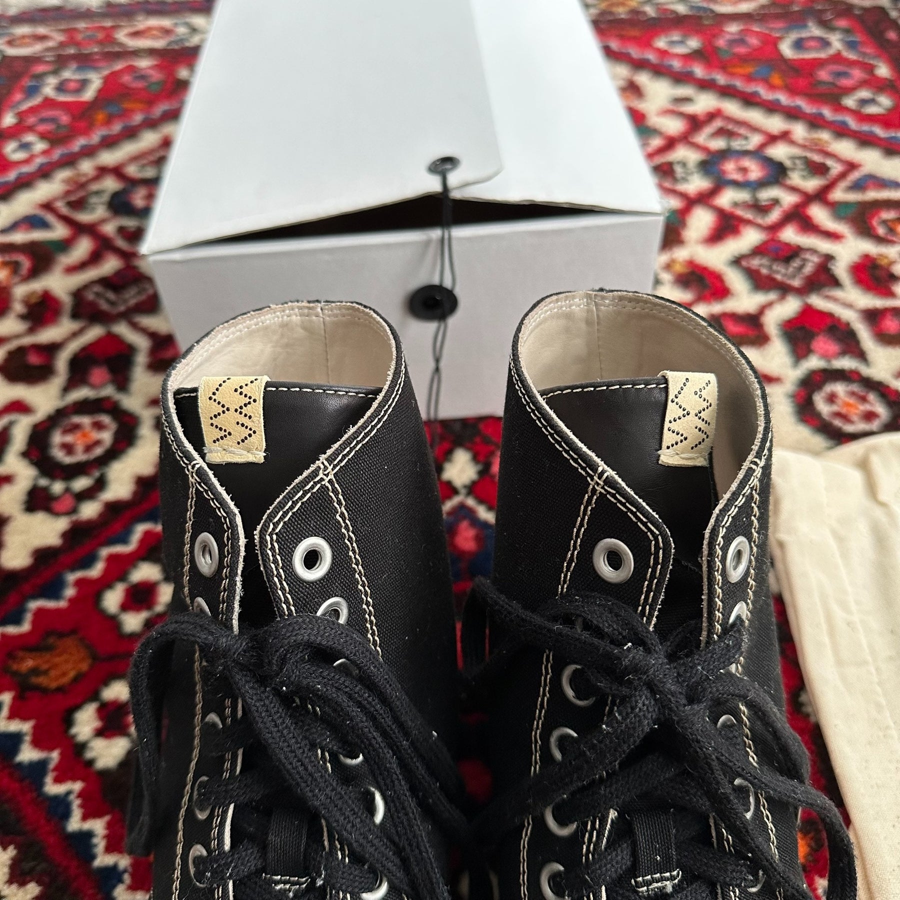 visvim 21AW Skagway Hi Canvas Shoes