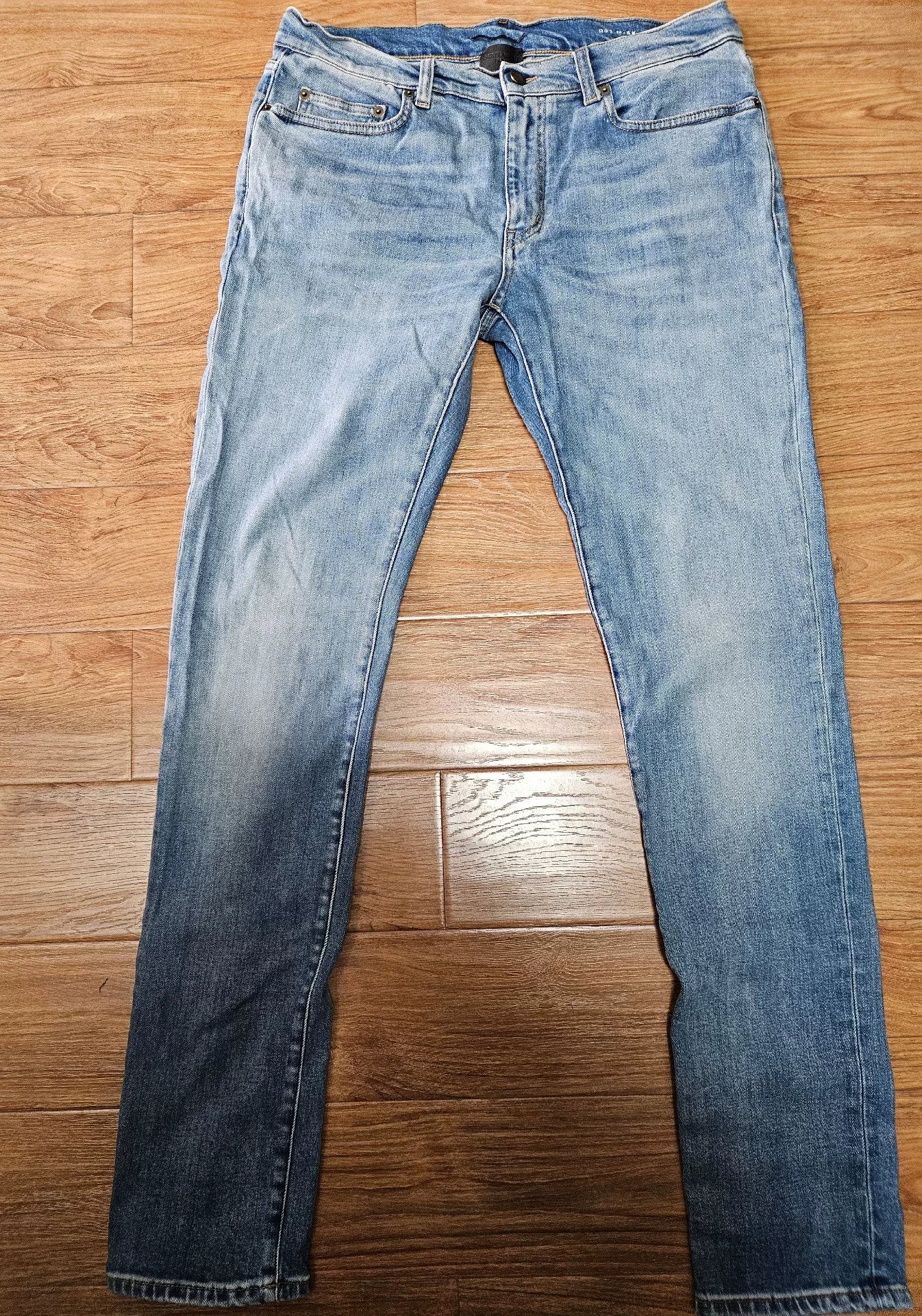 Saint Laurent Paris Light Blue Denim Jeans