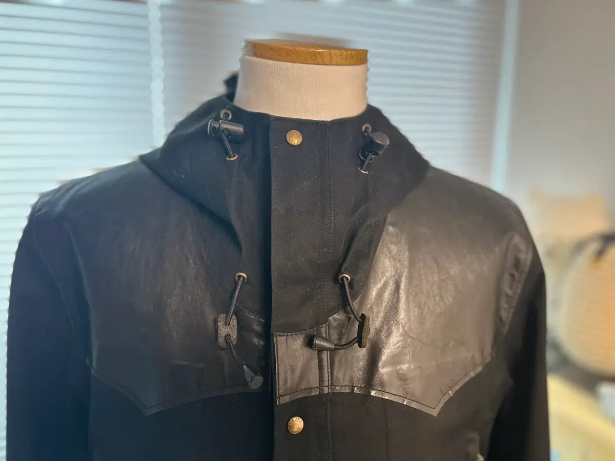 Visvim Hadrian Gore-Tex Black Jacket