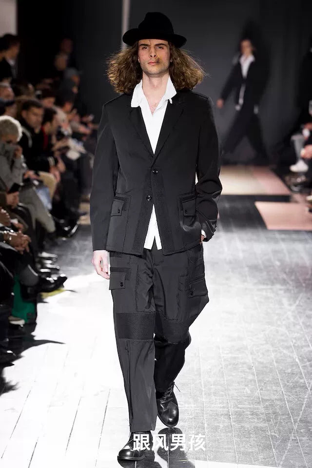 Yohji Yamamoto Wool Black Hat