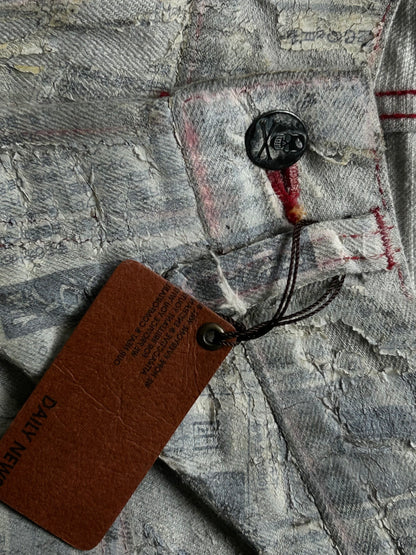 Diamond Dogs Wax Coated Denim Pants