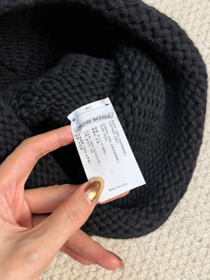 Chrome Hearts Cashmere Patch Beanie