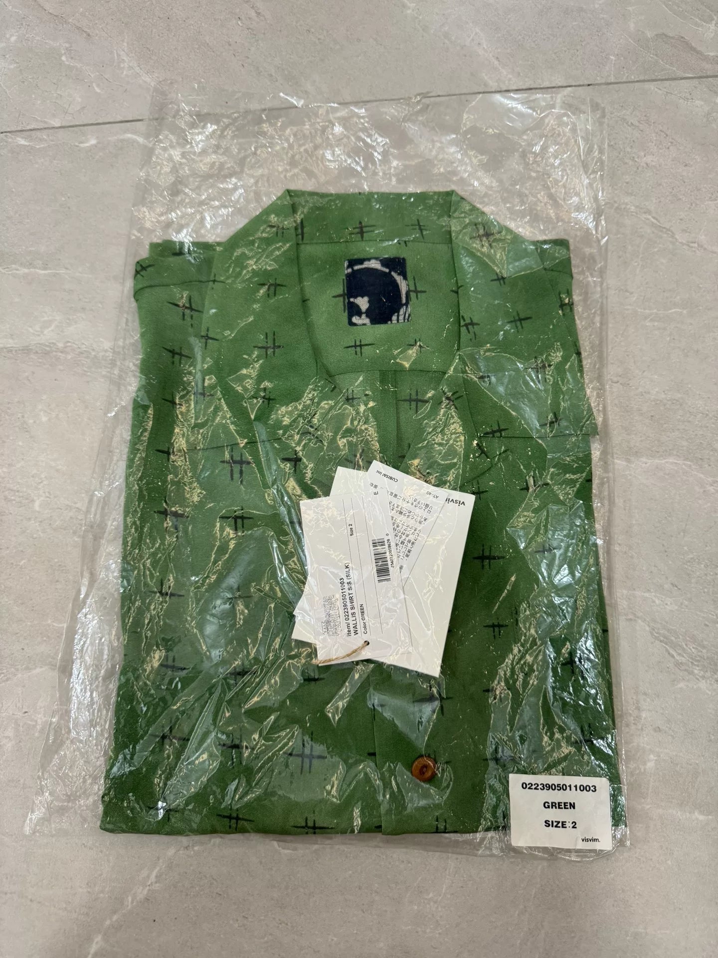 VISVIM 23 ICT WALLIS SHIRT S/S SILK