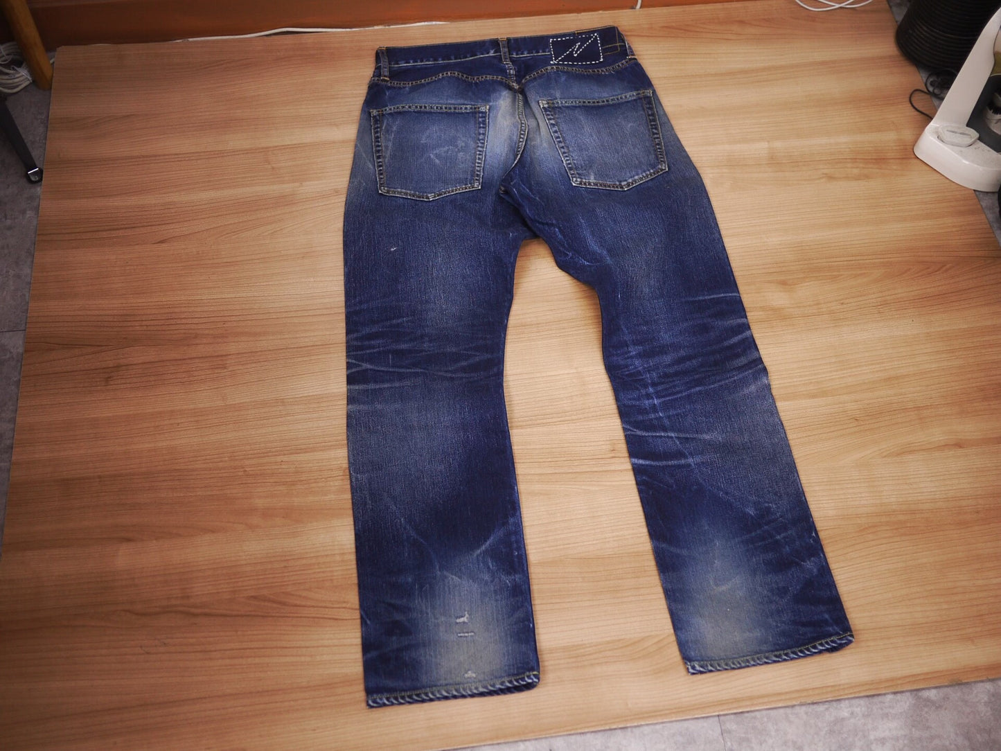 visvim social sculpture 01 slim dry denim 18