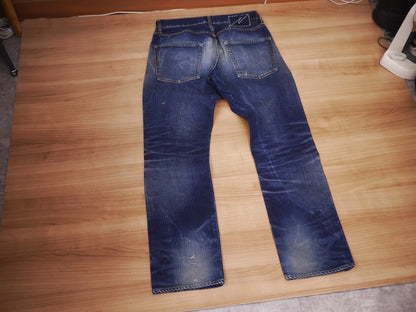 visvim social sculpture 01 slim dry denim 18